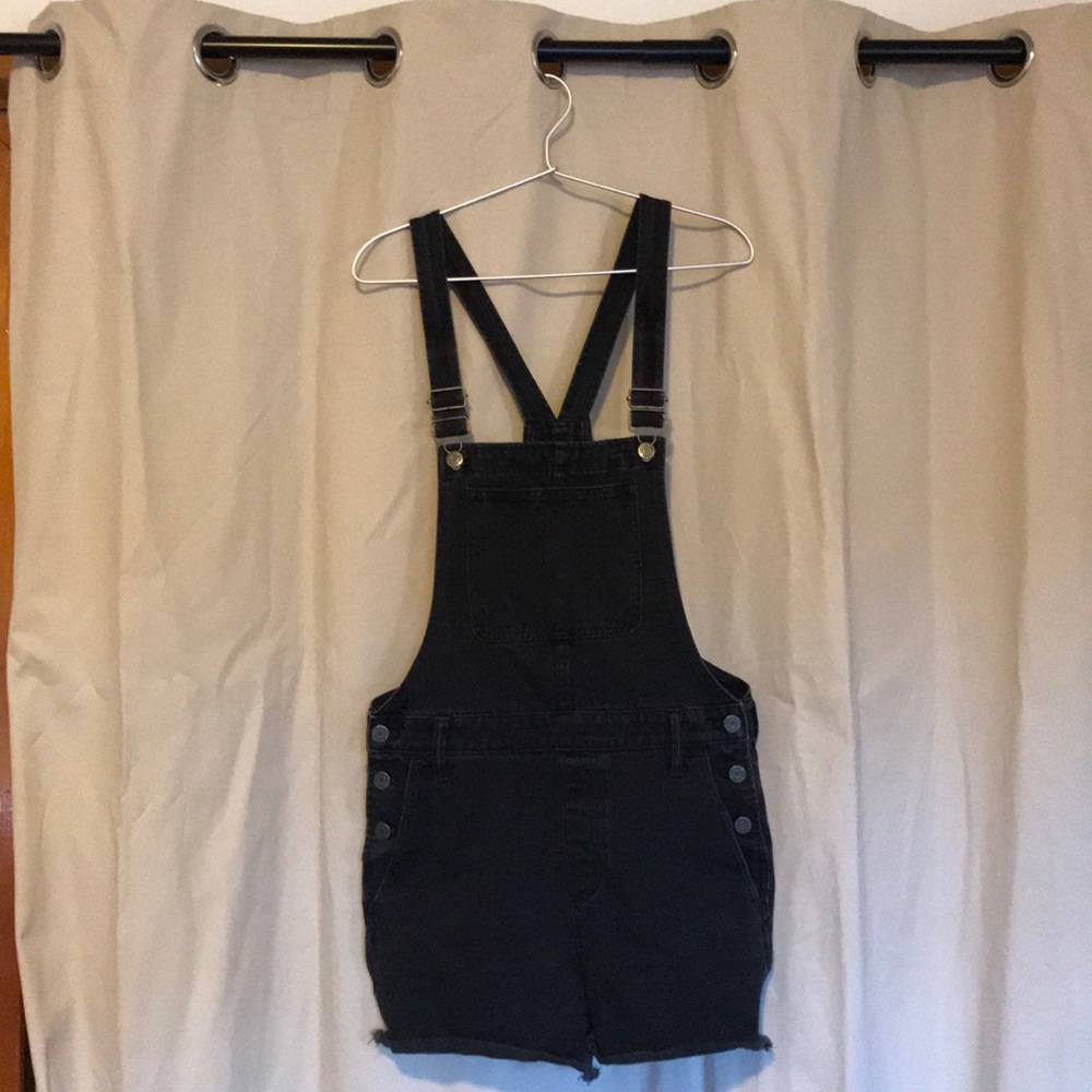 Madewell Black Overall MEDIUM